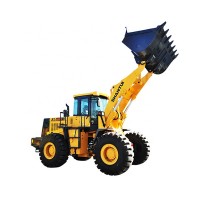 6 Tons 3.5 CBM Shantui Articulated Loader Rock Bucket Four Wheel Loader SL60W-2