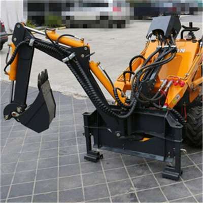 HYSOON compact backhoe loader