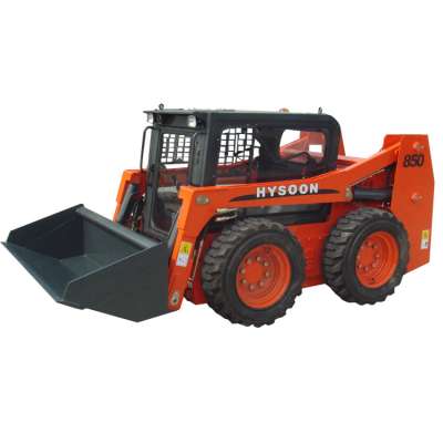 1482mm height skid loader for cleaning sand blasting chamber