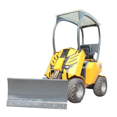 articulated mini wheel loader