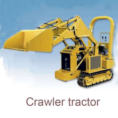 mini garden farm earthmoving compact crawler tractor machine with front end loader for sale