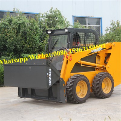 Utility Taian Hysoon skid steer loader with 4 in 1 bucket